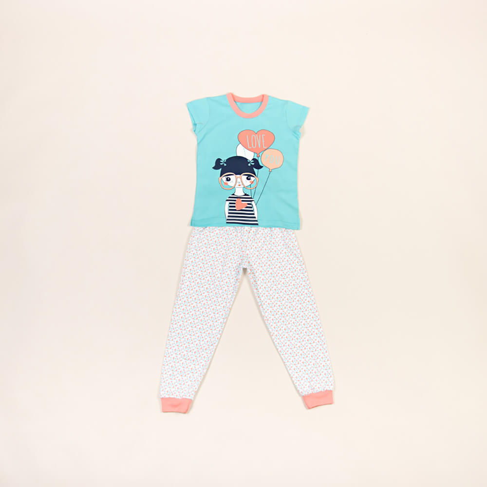 J21K-14P104 , Детска женска пижама